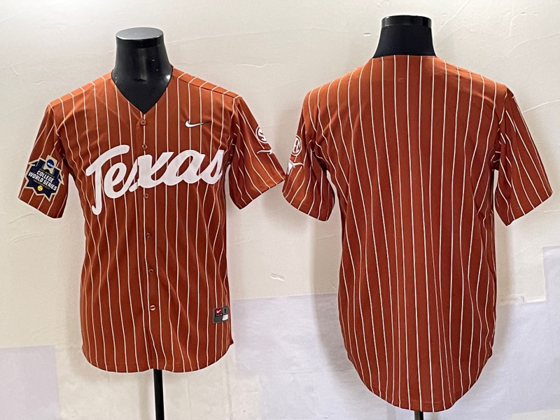 Men Texas Longhorns blank brown Nike joint Name NCAA 2025 Jersey style 35
